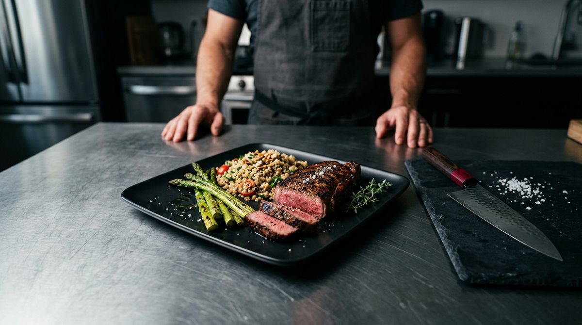 Guía de Comida Saludable para el Hombre Moderno